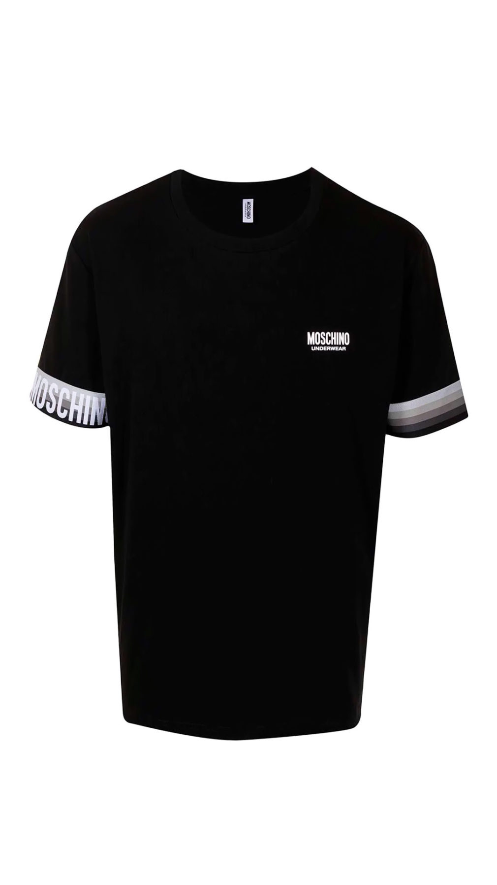 Camiseta Moschino con logo en la parte delantera