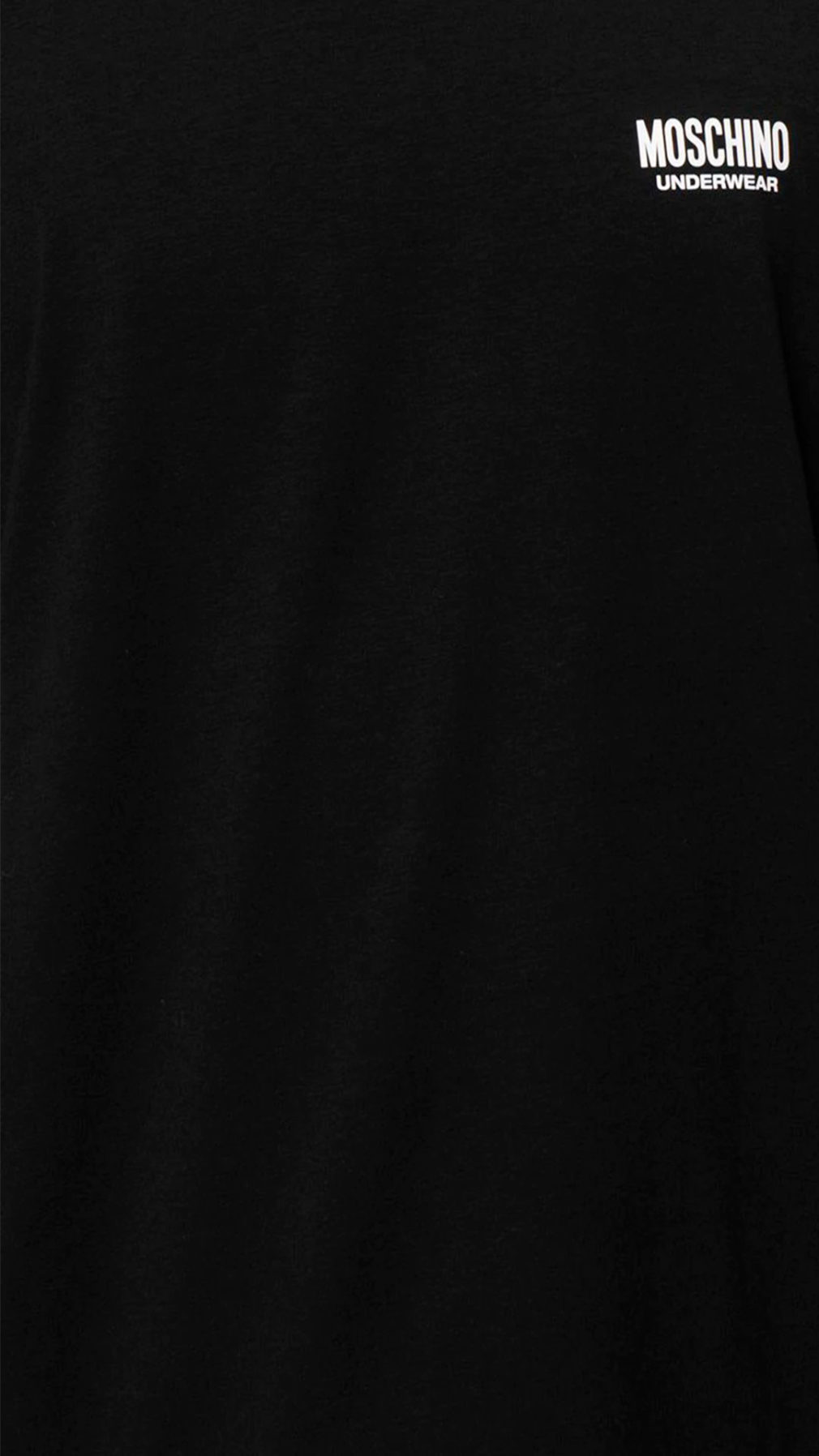 Camiseta Moschino con logo en la parte delantera