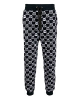 Pantalón Moschino con logo en estampado de cadenas