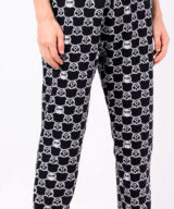 Pantalón Moschino con logo en estampado de cadenas