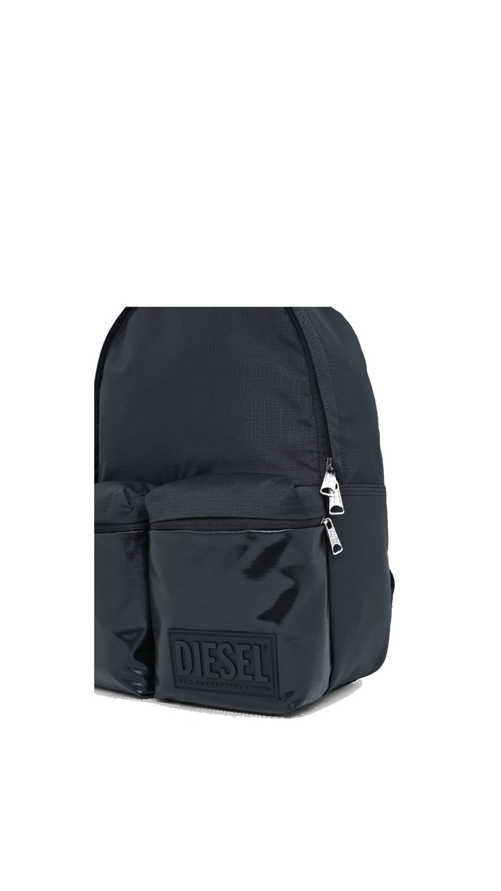 Mochila Diesel de ripstop con bolsillos revestidos