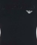 Camiseta Emporio Armani con logo en la parte delantera y parte trasera