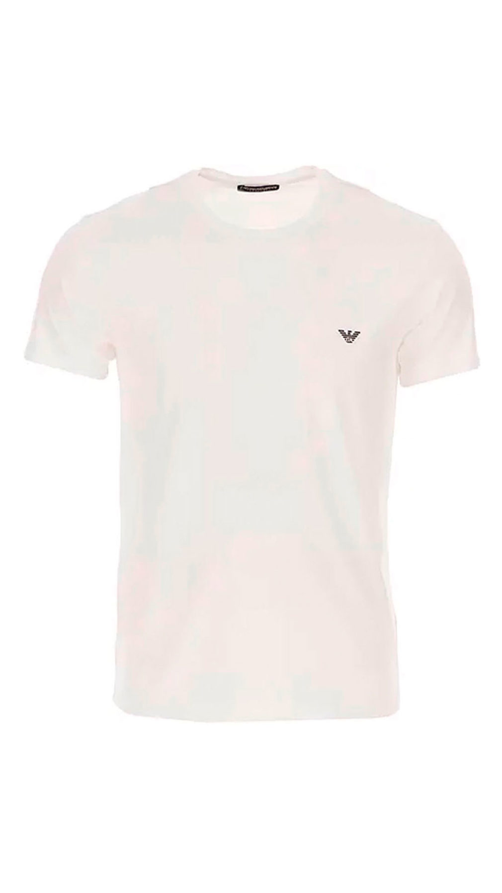 Camiseta Emporio Armani con logo en la parte delantera y parte trasera