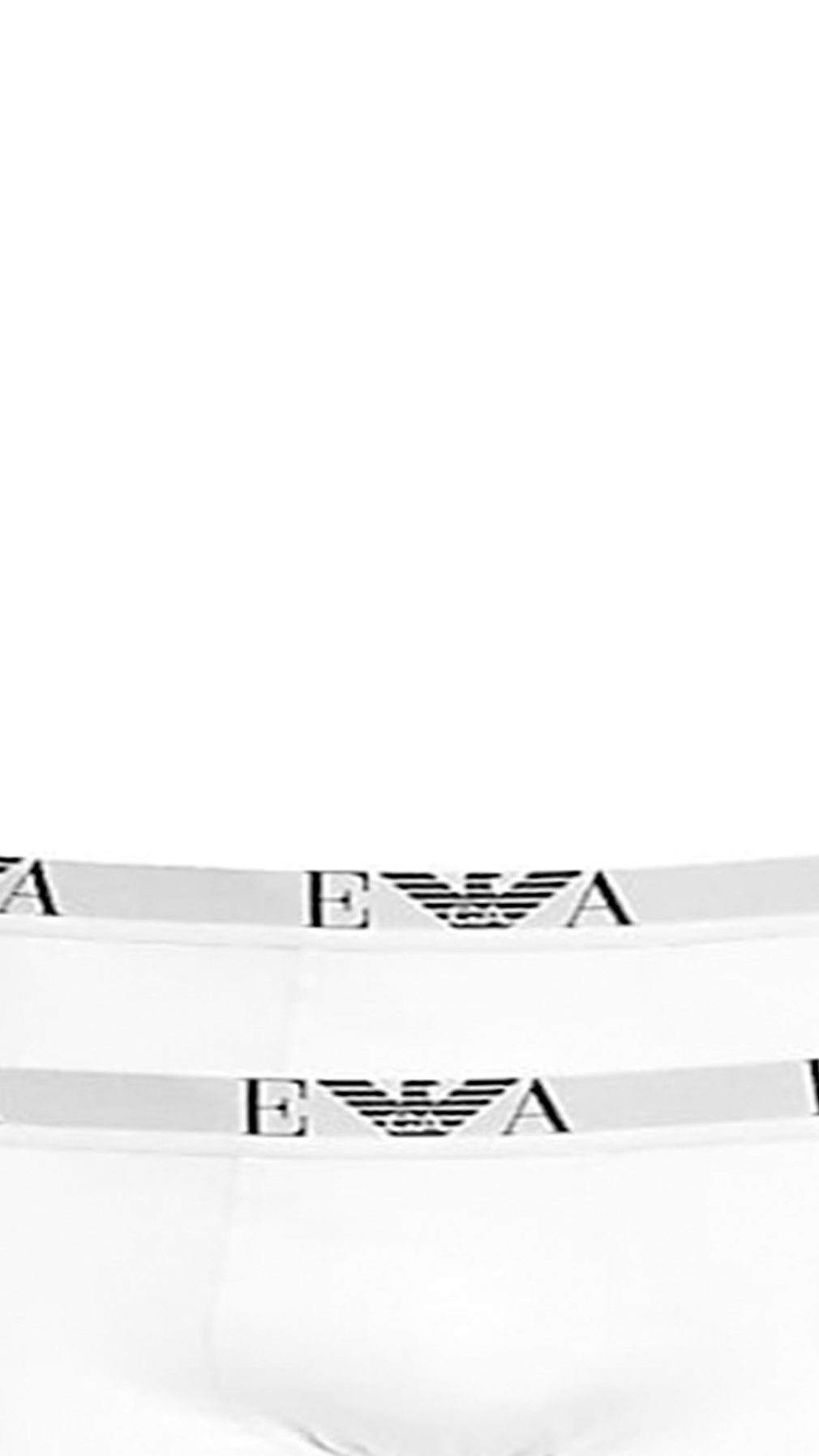 Bóxer Emporio Armani pack de 2 en blanco