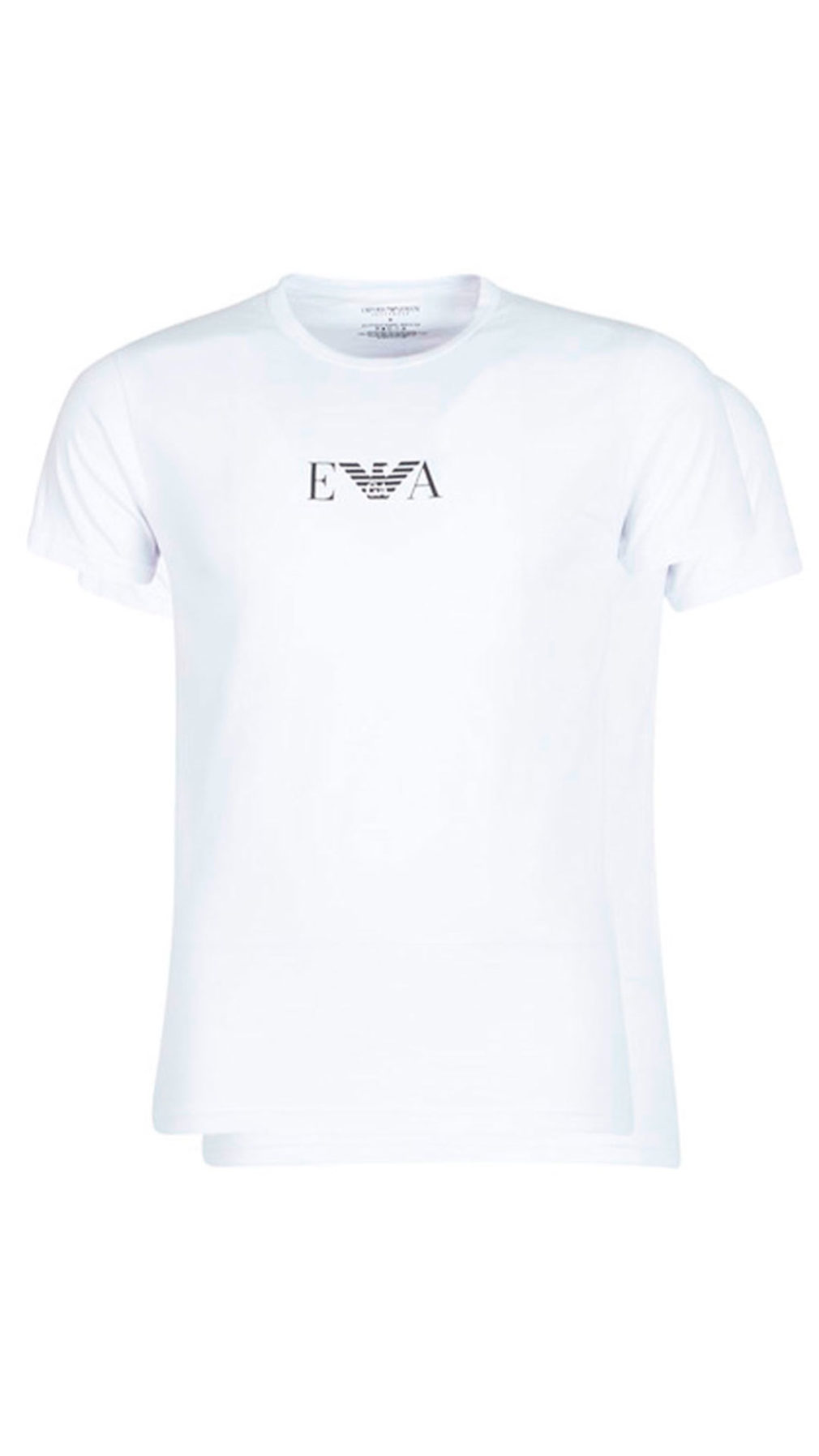 Camiseta Emporio Armani pack de 2 en blanco