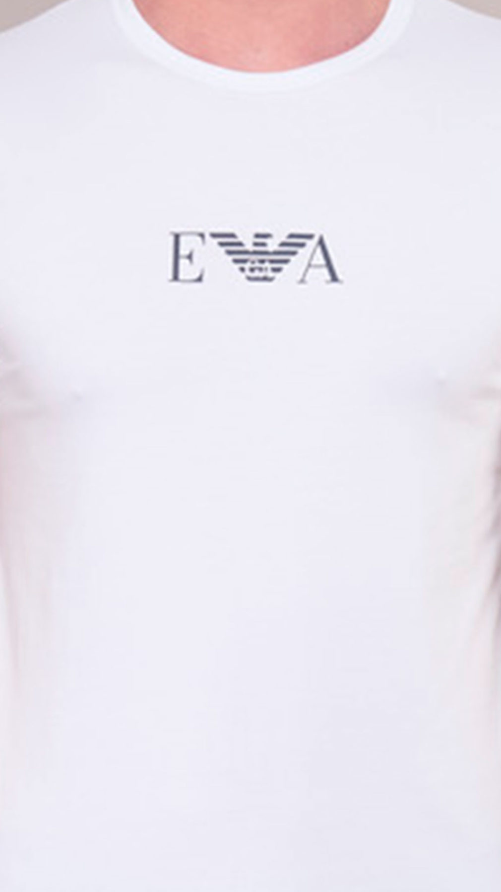 Camiseta Emporio Armani pack de 2 en blanco