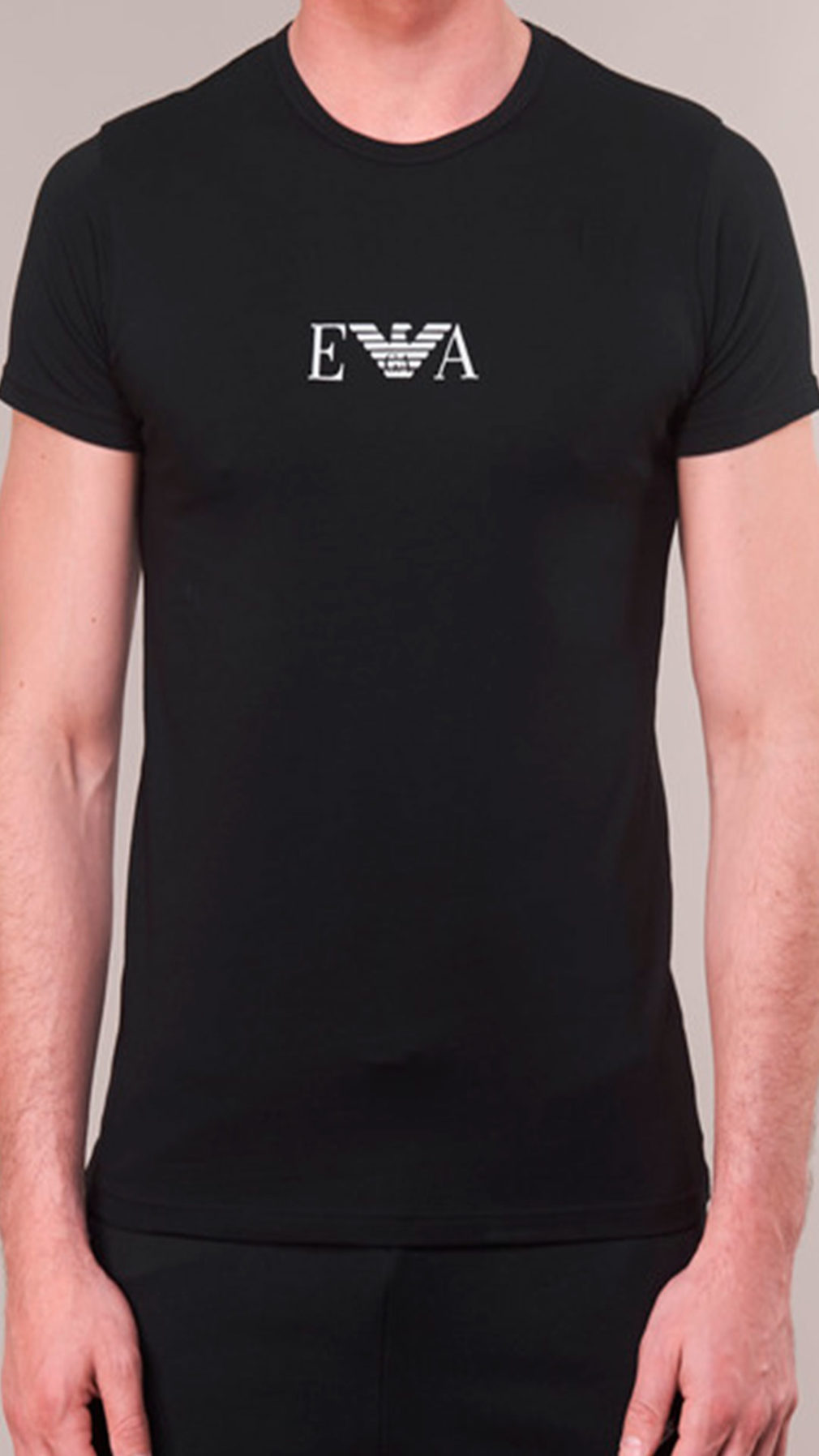 Camiseta Emporio Armani pack de 2 en negro