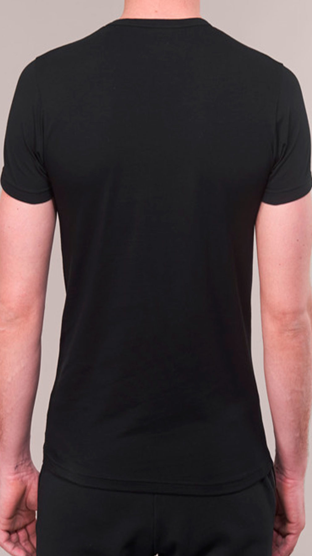 Camiseta Emporio Armani pack de 2 en negro