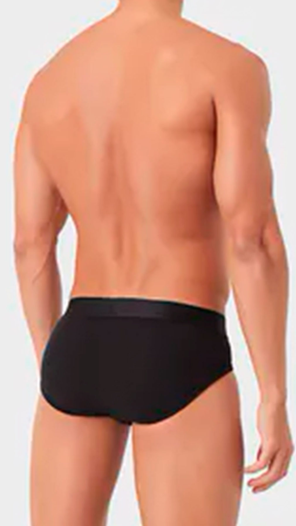 Slip Emporio Armani pack de 2 en negro