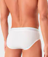 Slip Emporio Armani pack de 2 en blanco