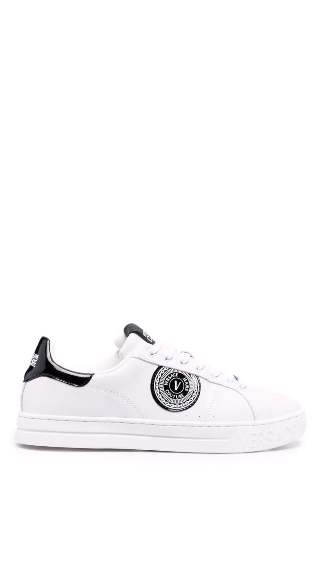 Deportiva Versace Jeans Couture con placa del logo en el lateral