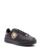 Deportiva Versace Jeans Couture con placa del logo en oro en el lateral