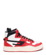 Deportivas Diesel altas con logotipo de la letra D