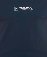 Camiseta Emporio Armani pack de 2 en azul con logo parte delantera