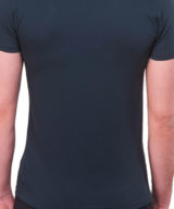 Camiseta Emporio Armani pack de 2 en azul con logo parte delantera