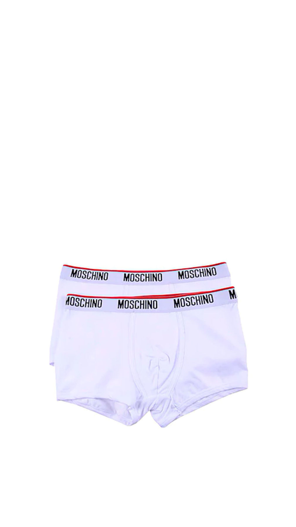 Bóxer Moschino pack de dos en blanco
