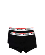 Bóxer Moschino pack de dos en negro