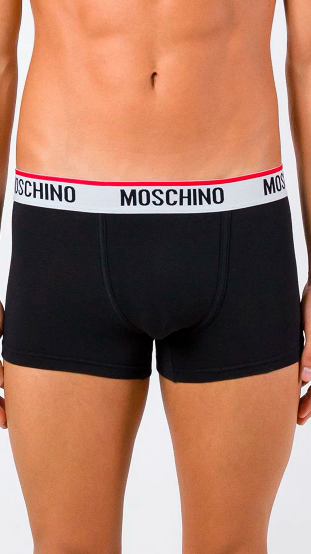Bóxer Moschino pack de tres en negro