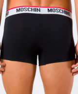 Bóxer Moschino pack de tres en negro