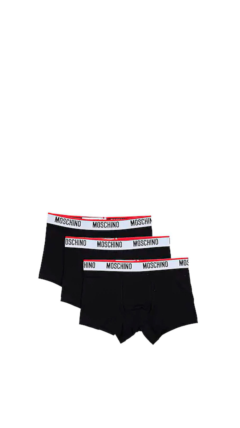 Bóxer Moschino pack de tres en negro