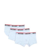 Bóxer Moschino pack de tres en blanco