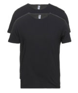 Camiseta Moschino pack de dos en negro 