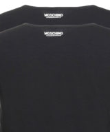 Camiseta Moschino pack de dos en negro 