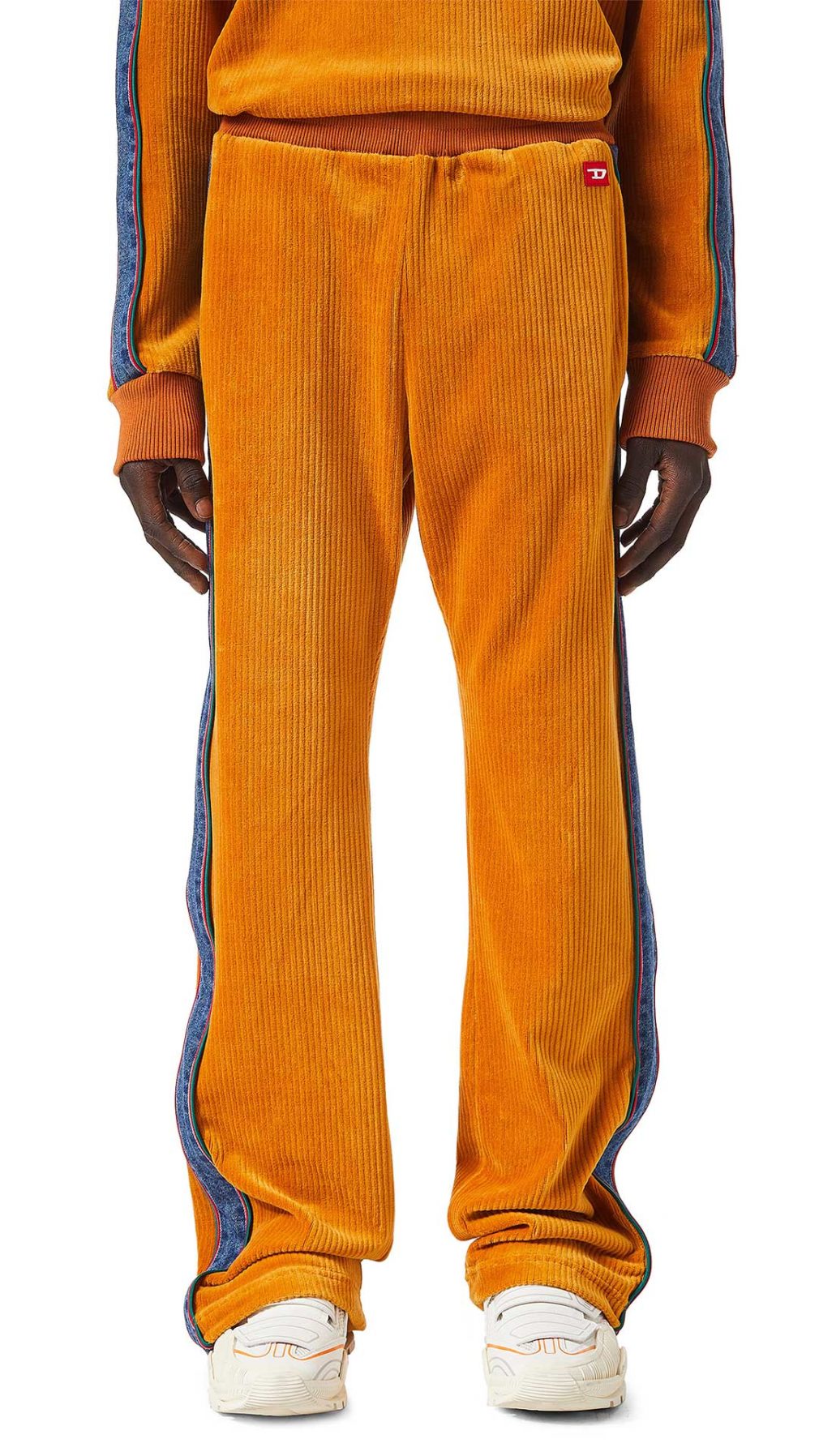 Pantalones Diesel deportivos modelo bootcut de corte regular