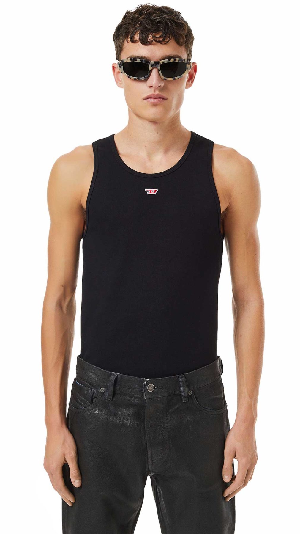 Camiseta Diesel tirantes de canalé