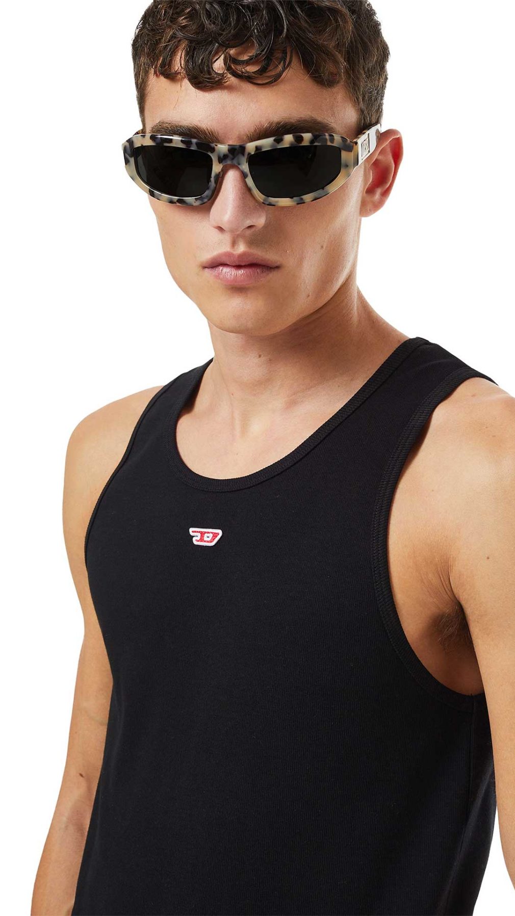 Camiseta Diesel tirantes de canalé
