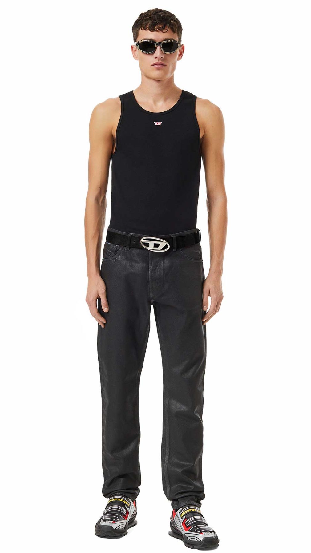 Camiseta Diesel tirantes de canalé