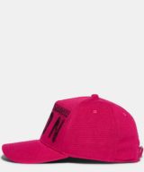 Gorra morada con logo Dsquared2 Icon parte delantera