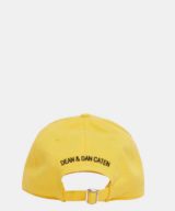 Gorra amarilla con logo Dsquared2 Icon parte delantera