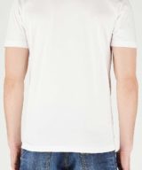 Camiseta blanca DSquared2 Caten Twins logo parte delantera