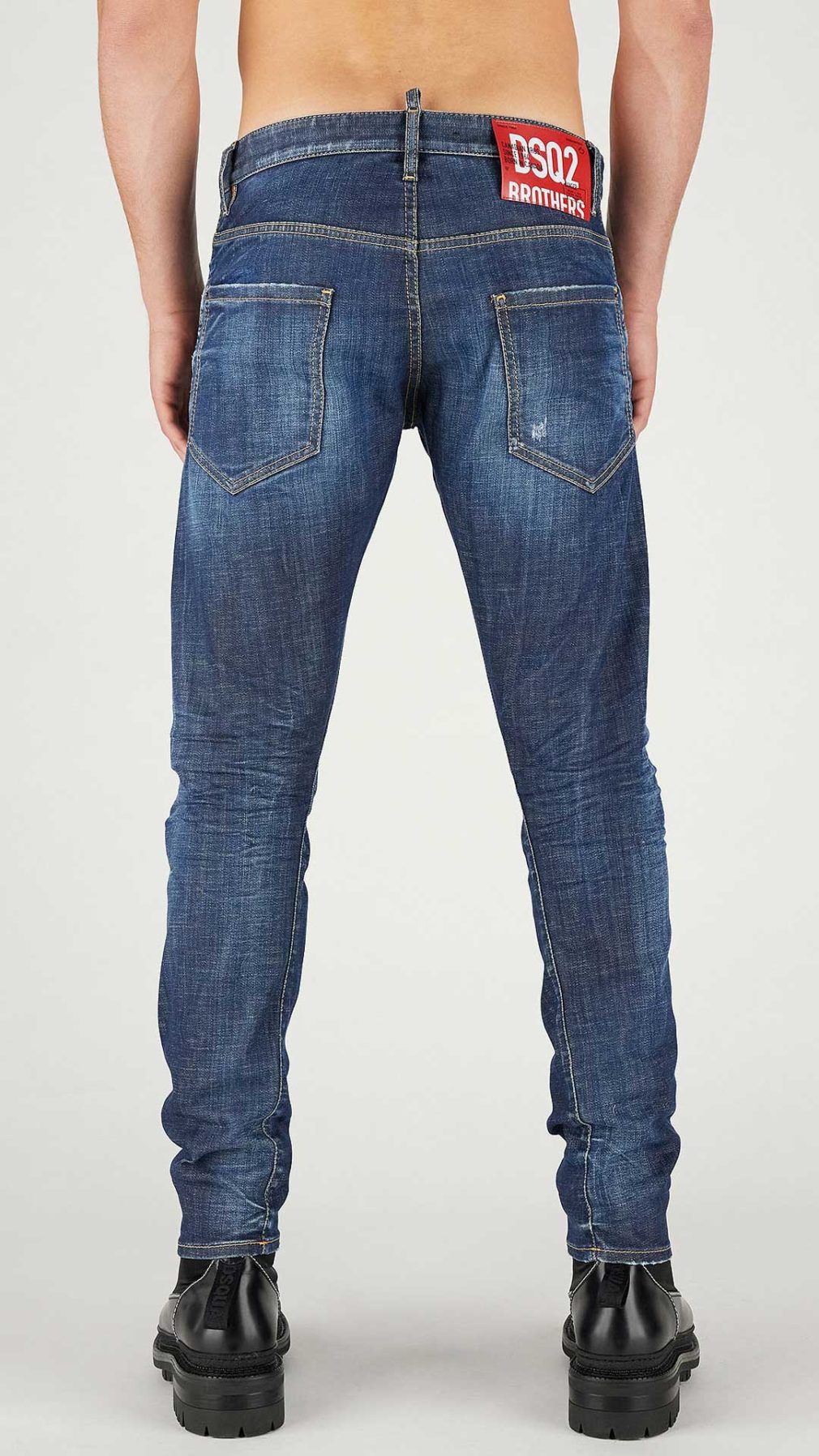 Jeans Sexy Twist Dsquared2 etiqueta roja logo DSQ2 Brothers