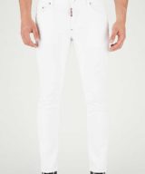 Jeans Skater Dsquared2 etiqueta white bull