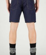 Pantalón corto Dsquared2 azul con logotipo en la parte delantera
