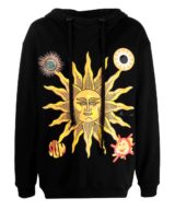 Sudadera Moschino con capucha y estampado en la parte delantera
