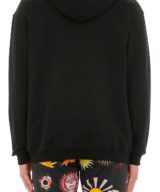 Sudadera Moschino con capucha y estampado en la parte delantera