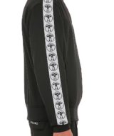 Sudadera Moschino con logo Double Question Mark en la parte delantera y bandas laterales en las mangas con logo