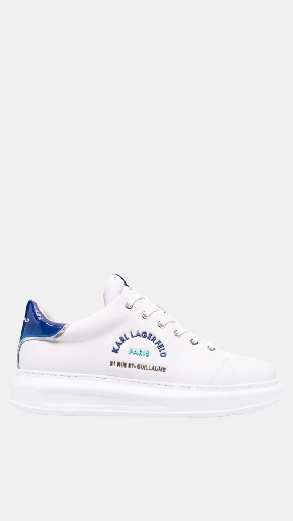Deportiva Karl Lagerfeld con icónico logotipo de Rue St-Guillaum