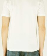 Camiseta blanca Dsquared2 con logo grafiti en la parte delantera