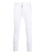Jeans Skater Dsquared2 etiqueta white bull