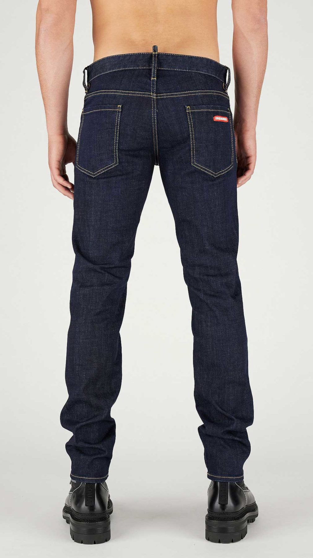 Jeans Slim Dsquared2 con logotipo en el bolsillo trasero