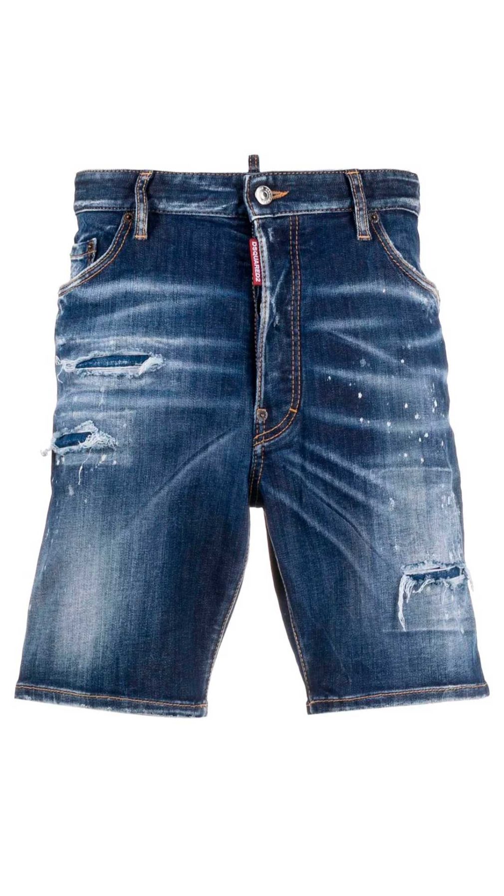 Pantalón corto etiqueta con logo Canadian label Dsquared2