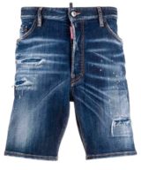 Pantalón corto etiqueta con logo Canadian label Dsquared2