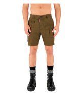 Pantalón corto Dsquared2 cargo marine en verde