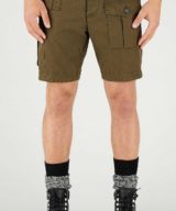 Pantalón corto Dsquared2 cargo marine en verde