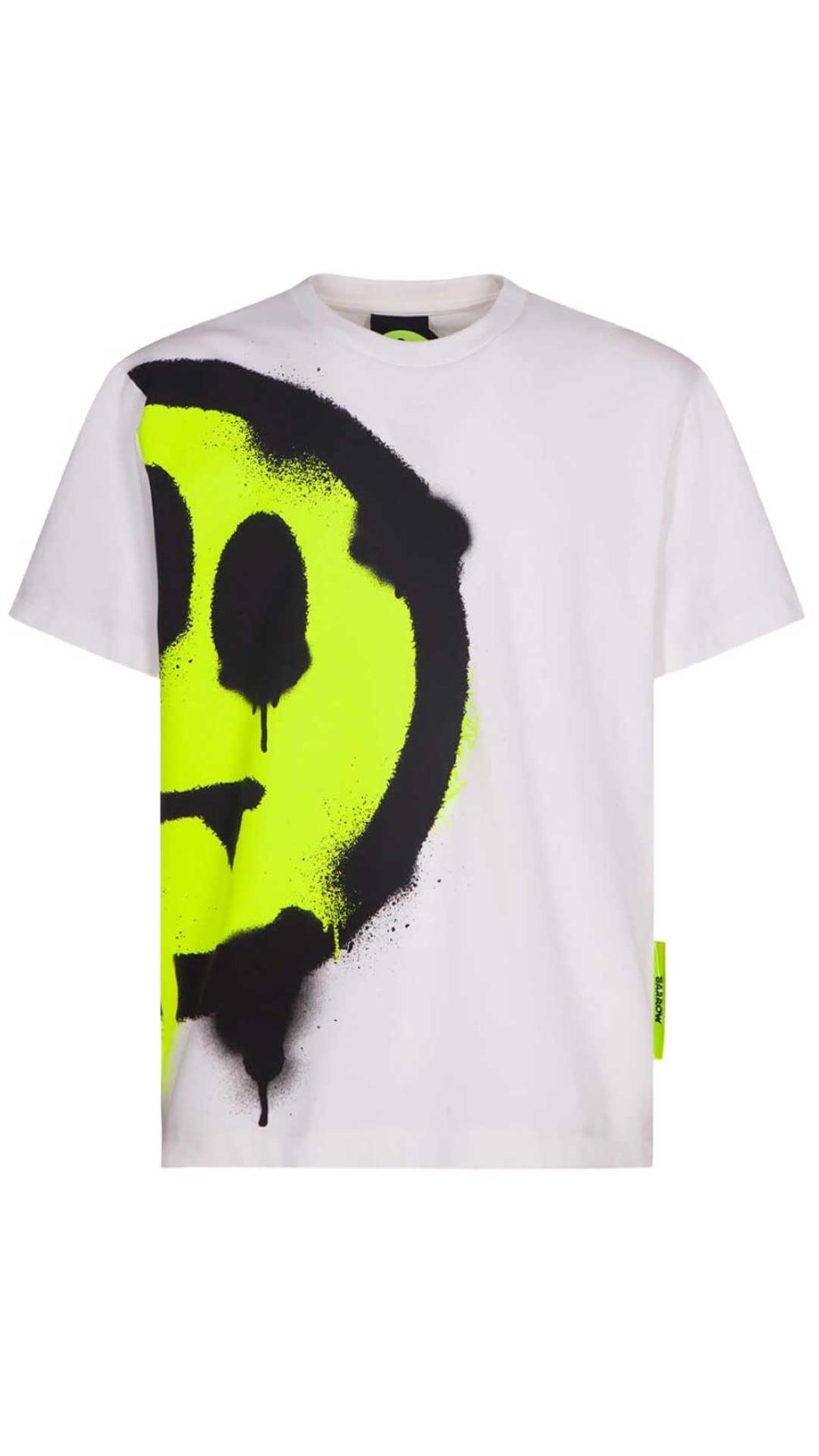 Camiseta blanca Barrow con serigrafía en el lado izquierdo
