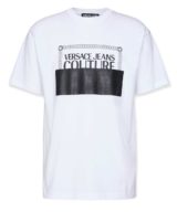 Camiseta blanca Versace Jeans Couture con logo